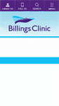 Mobile Screenshot of billingsclinic.com